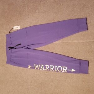 NWT Warrior by Danica Patrick Women's Purple Pants